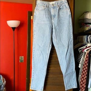 Topshop mom jeans